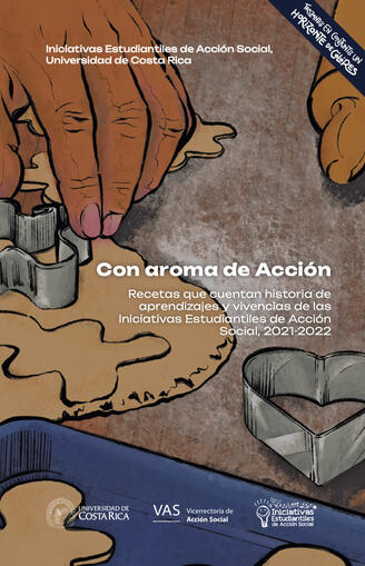 Proyecto de ilustración y diseño editorial para el departamento de Iniciativas Estudiantiles, de la Universidad de Costa Rica. Este libro comunica los pasos necesarios para realizar un proyecto pero como si fuera una receta para hacer galletas.